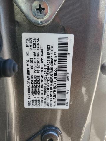 Photo 12 VIN: 5J6YH18747L010553 - HONDA ELEMENT EX 