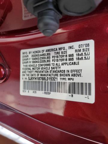 Photo 11 VIN: 5J6YH18768L015321 - HONDA ELEMENT EX 