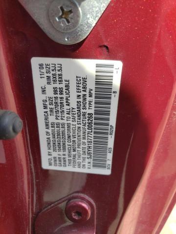 Photo 12 VIN: 5J6YH18777L006268 - HONDA ELEMENT EX 