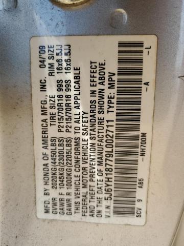 Photo 13 VIN: 5J6YH18779L002711 - HONDA ELEMENT 