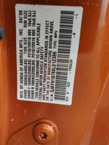 Photo 11 VIN: 5J6YH18788L012386 - HONDA ELEMENT EX 