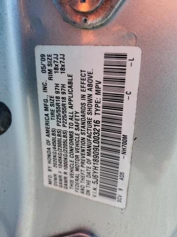 Photo 11 VIN: 5J6YH18909L003216 - HONDA ELEMENT SC 