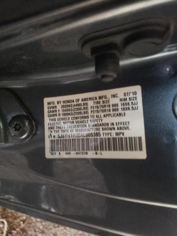 Photo 9 VIN: 5J6YH1H30AL005385 - HONDA ELEMENT LX 