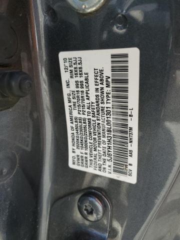 Photo 12 VIN: 5J6YH1H31BL001301 - HONDA ELEMENT LX 