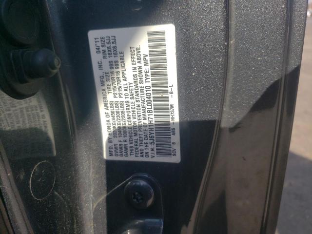 Photo 9 VIN: 5J6YH1H71BL004010 - HONDA ELEMENT EX 