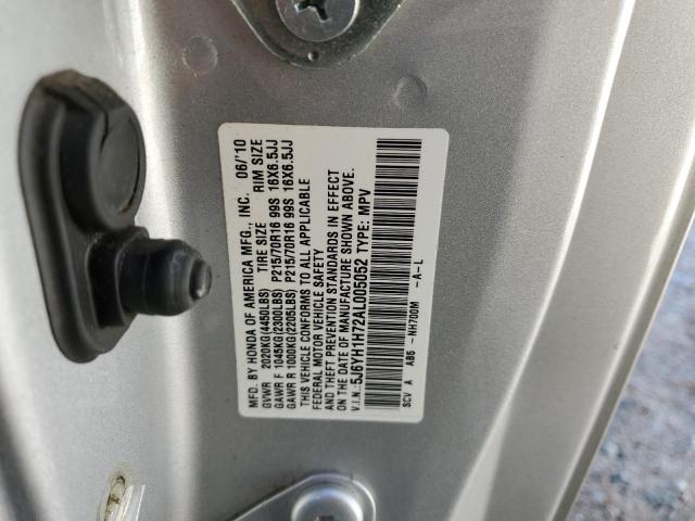 Photo 11 VIN: 5J6YH1H72AL005052 - HONDA ELEMENT EX 