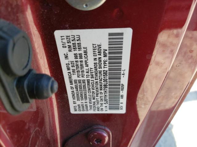 Photo 12 VIN: 5J6YH1H79BL001582 - HONDA ELEMENT EX 