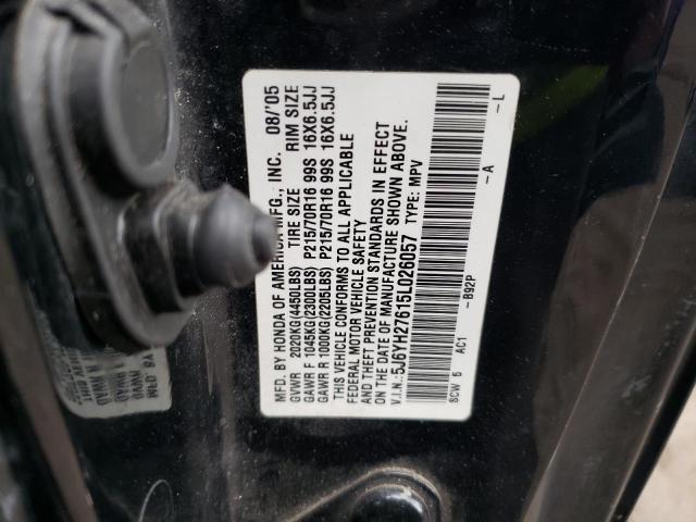 Photo 12 VIN: 5J6YH27615L026057 - HONDA ELEMENT EX 