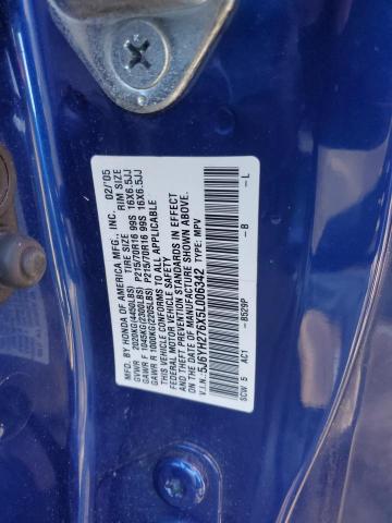 Photo 12 VIN: 5J6YH276X5L006342 - HONDA ELEMENT 