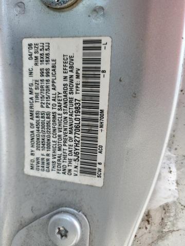 Photo 11 VIN: 5J6YH27706L019837 - HONDA ELEMENT EX 