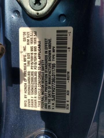 Photo 12 VIN: 5J6YH27736L011795 - HONDA ELEMENT 