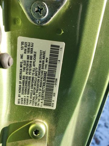 Photo 11 VIN: 5J6YH277X6L006982 - HONDA ELEMENT 