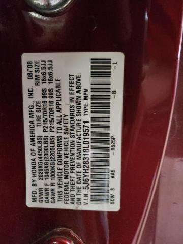 Photo 11 VIN: 5J6YH28318L019571 - HONDA ELEMENT 