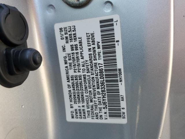 Photo 12 VIN: 5J6YH28336L008617 - HONDA ELEMENT LX 