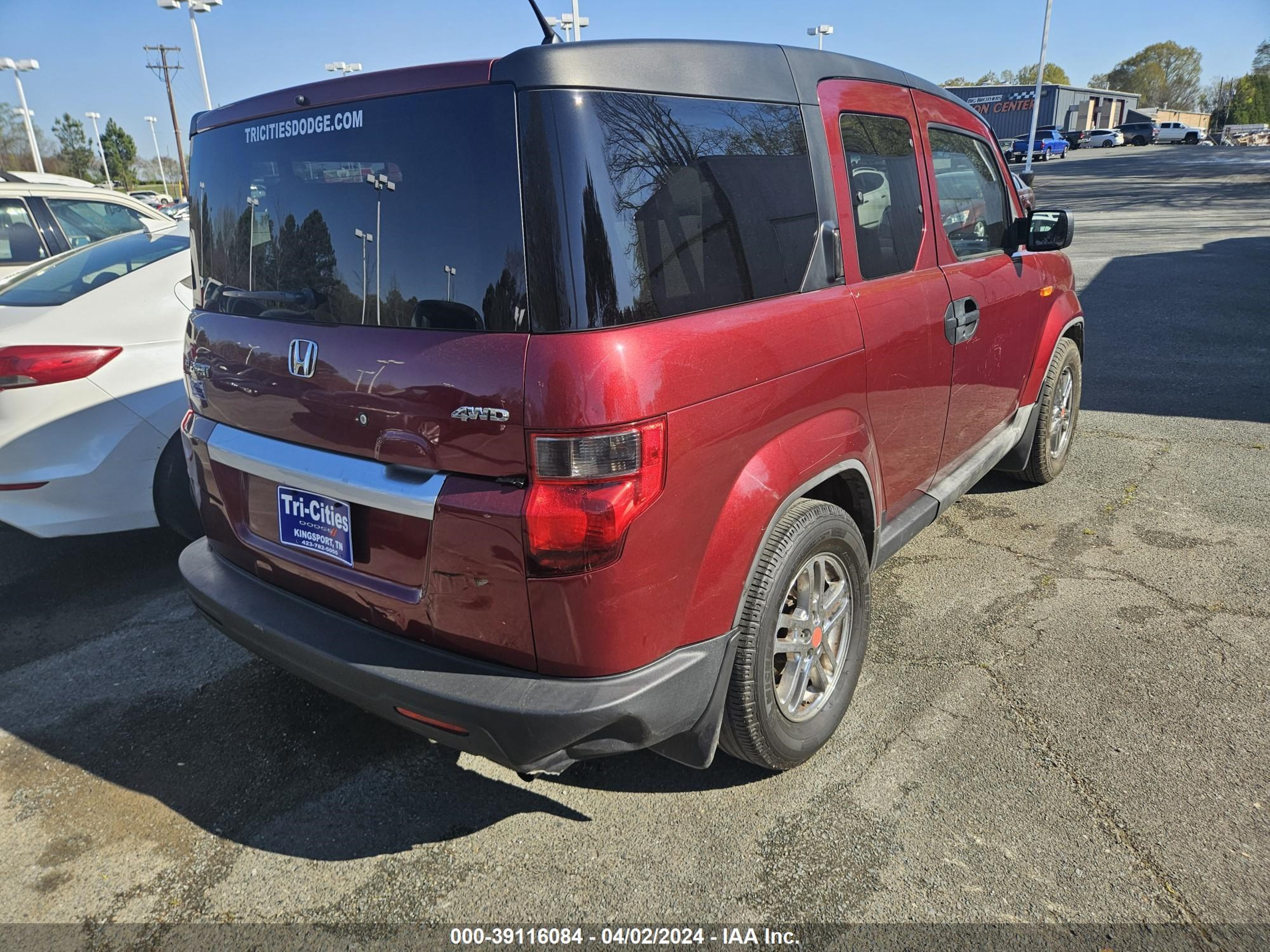 Photo 3 VIN: 5J6YH28349L005858 - HONDA ELEMENT 