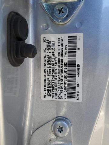 Photo 11 VIN: 5J6YH28503L018602 - HONDA ELEMENT 