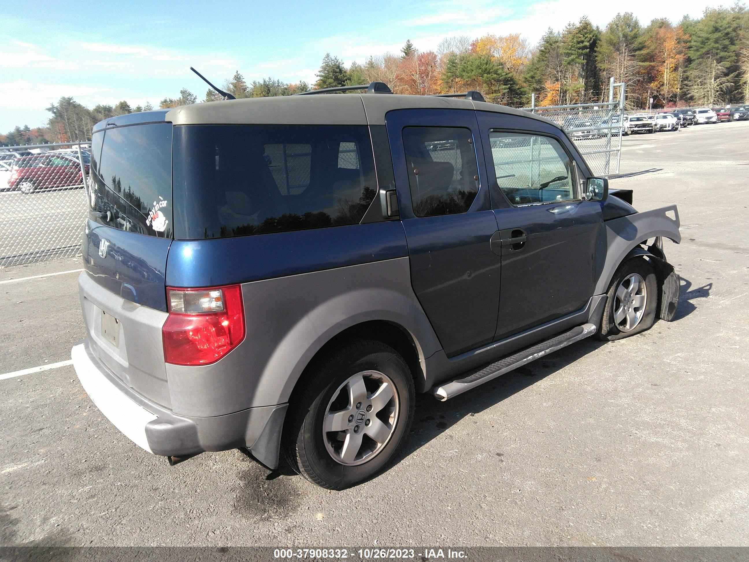 Photo 3 VIN: 5J6YH28523L002465 - HONDA ELEMENT 