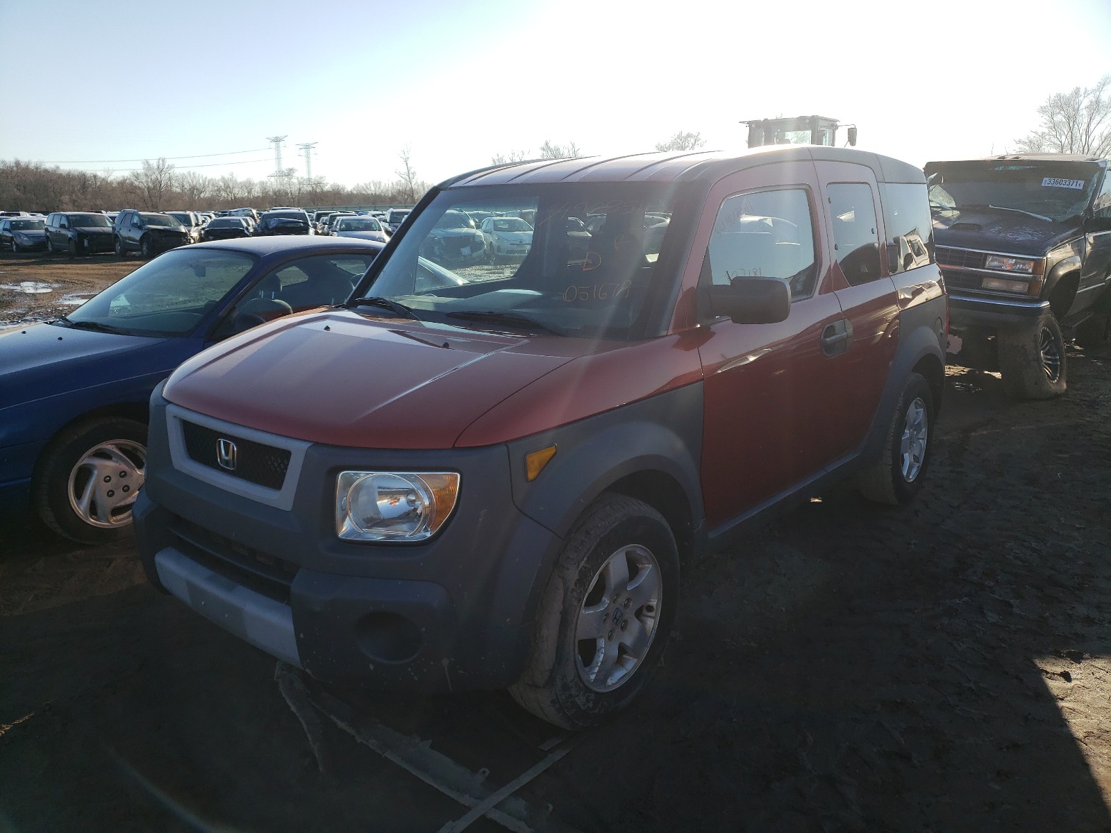 Photo 1 VIN: 5J6YH28523L051679 - HONDA ELEMENT 