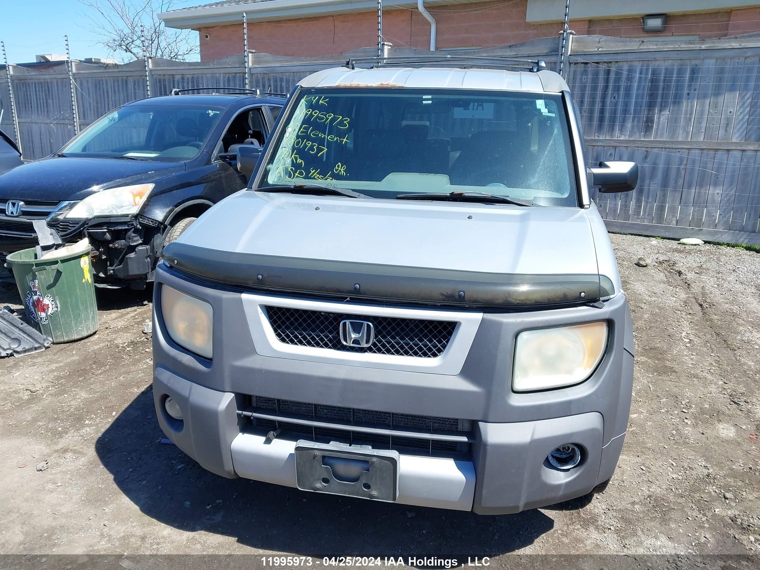 Photo 12 VIN: 5J6YH28523L801937 - HONDA ELEMENT 