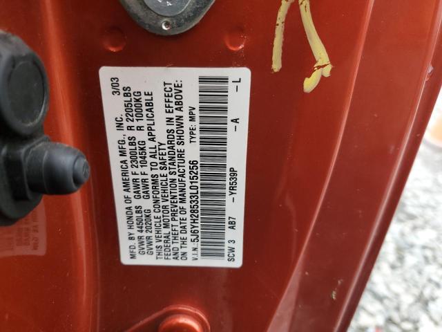 Photo 11 VIN: 5J6YH28533L015256 - HONDA ELEMENT EX 