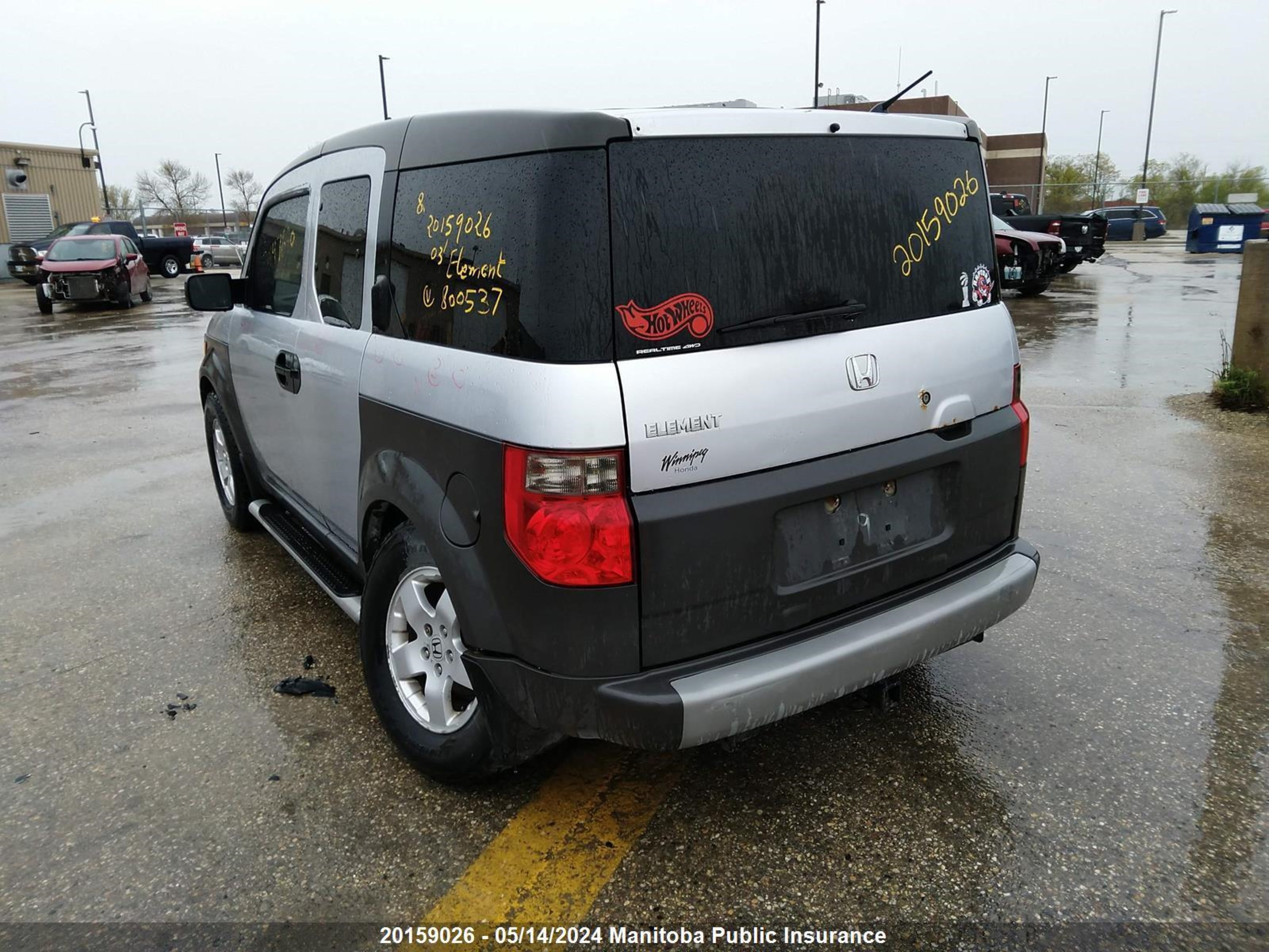 Photo 2 VIN: 5J6YH28533L800537 - HONDA ELEMENT 