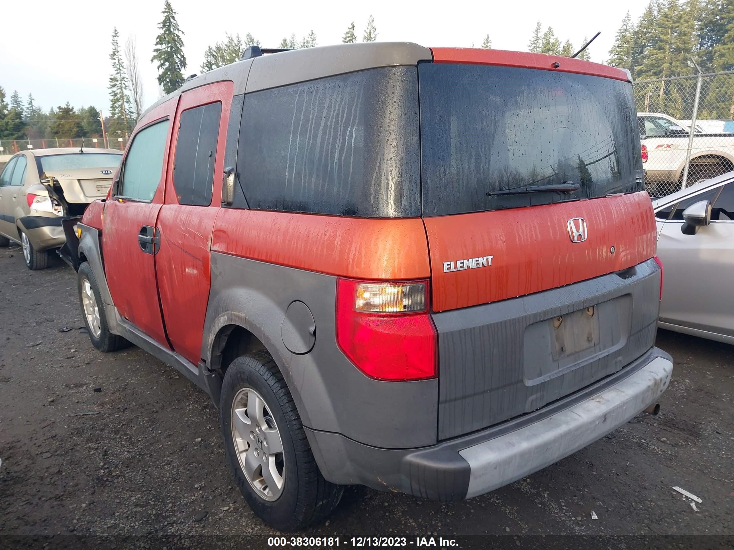 Photo 2 VIN: 5J6YH28543L037458 - HONDA ELEMENT 