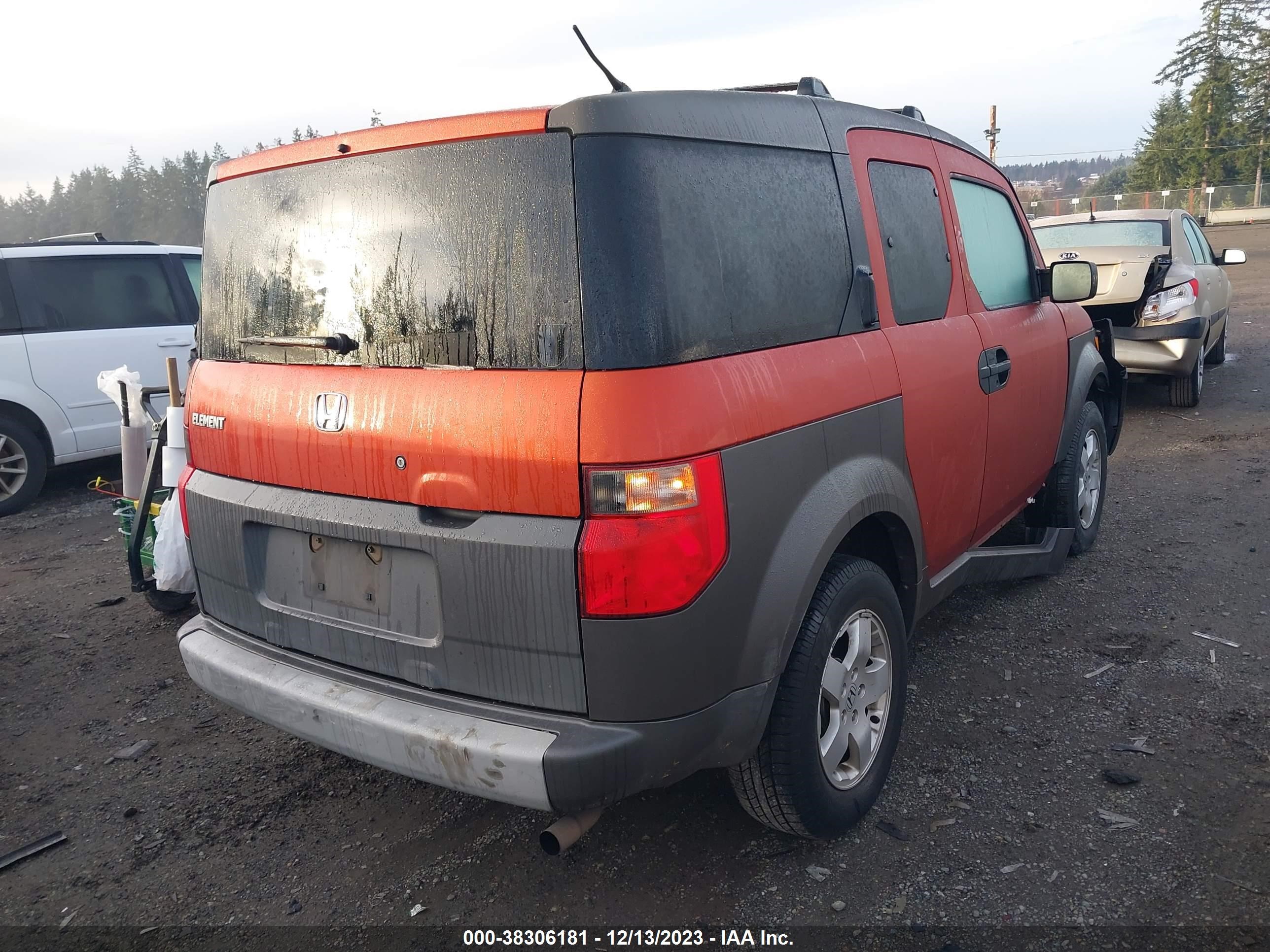 Photo 3 VIN: 5J6YH28543L037458 - HONDA ELEMENT 