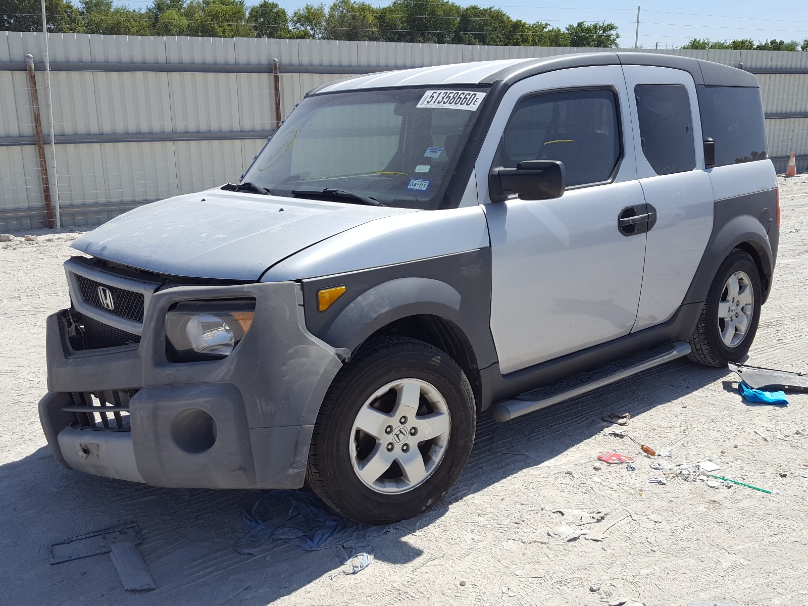 Photo 1 VIN: 5J6YH28574L017402 - HONDA ELEMENT EX 