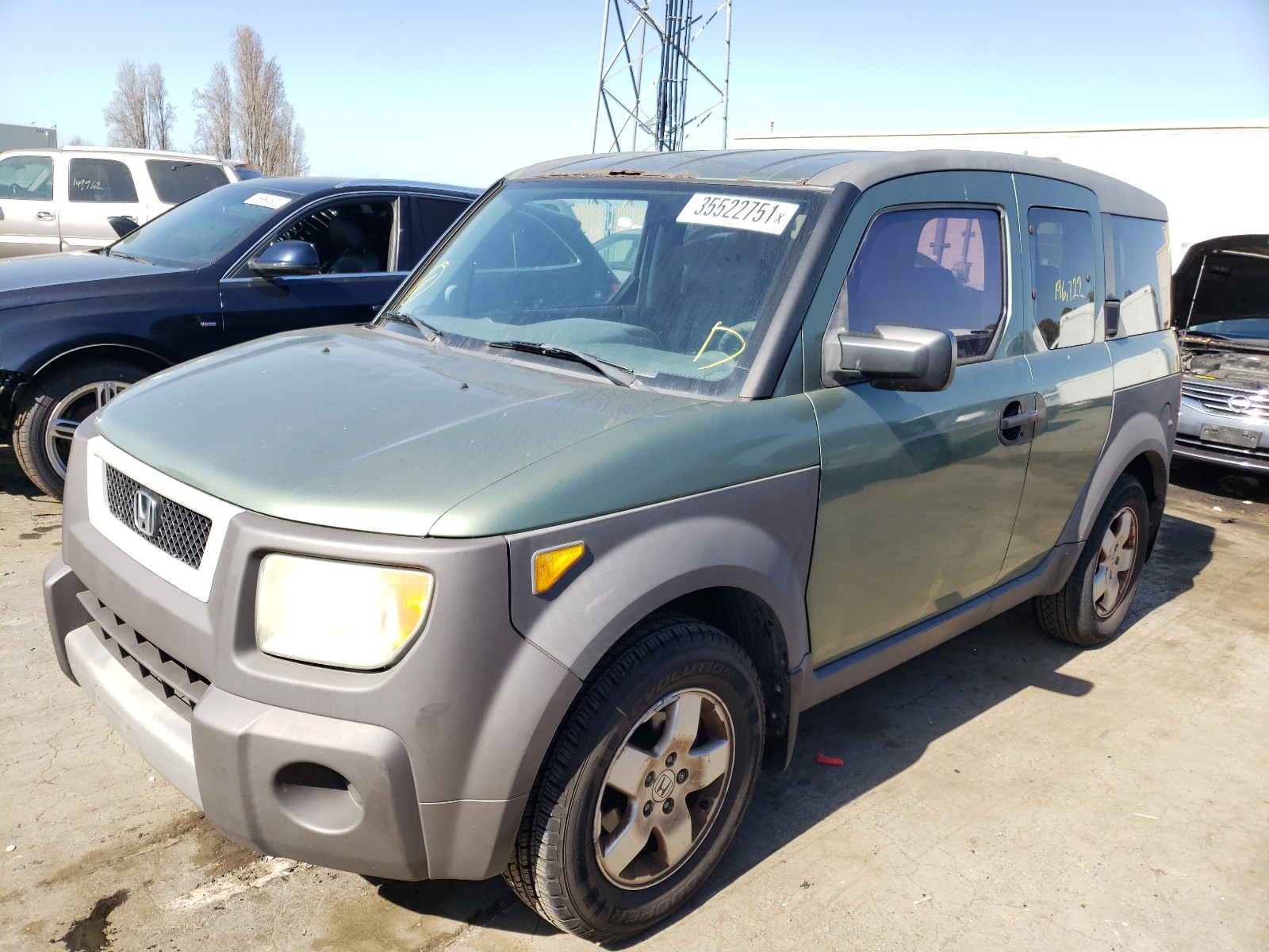 Photo 1 VIN: 5J6YH28574L027444 - HONDA ELEMENT EX 