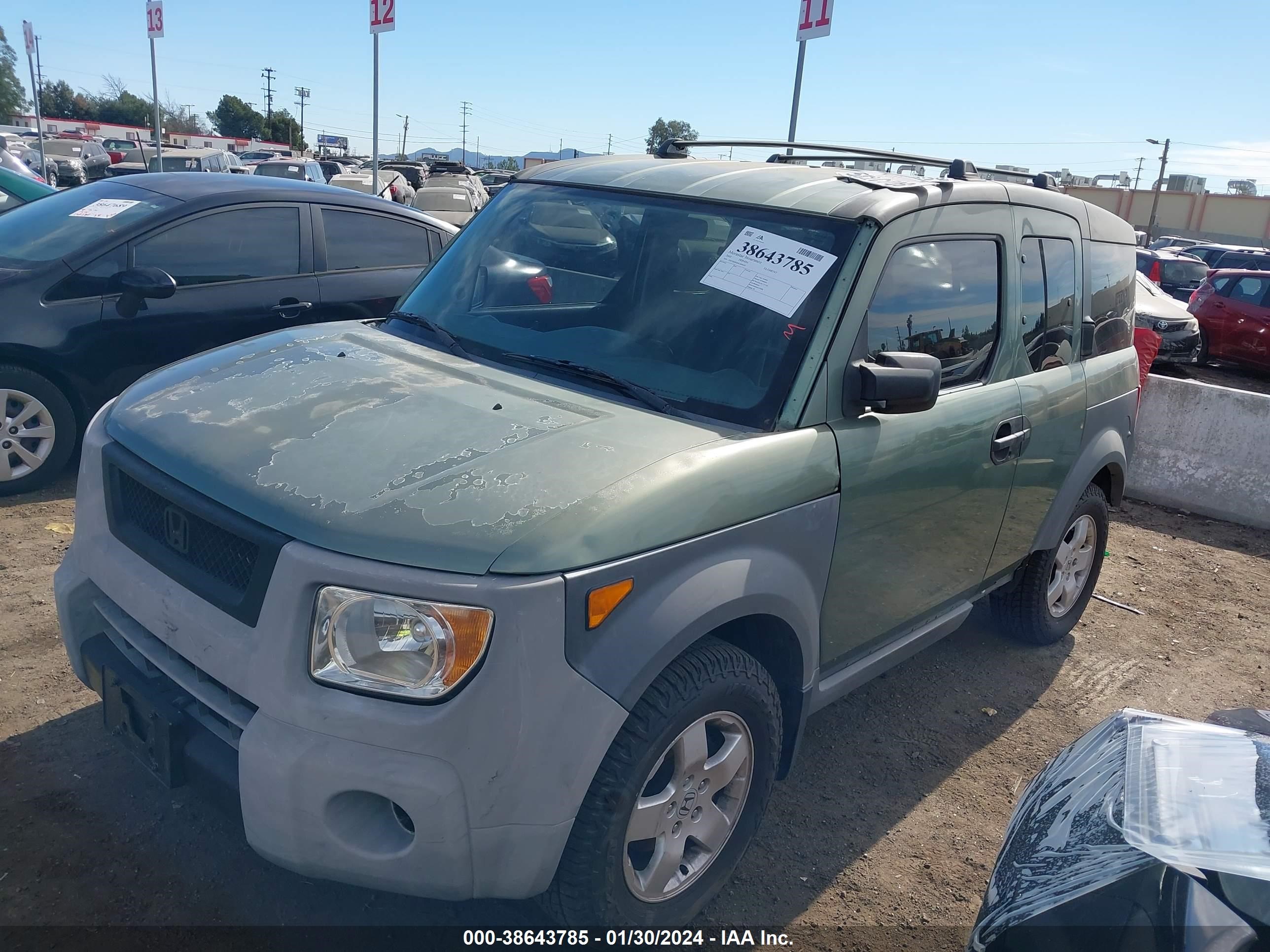 Photo 1 VIN: 5J6YH28583L004107 - HONDA ELEMENT 