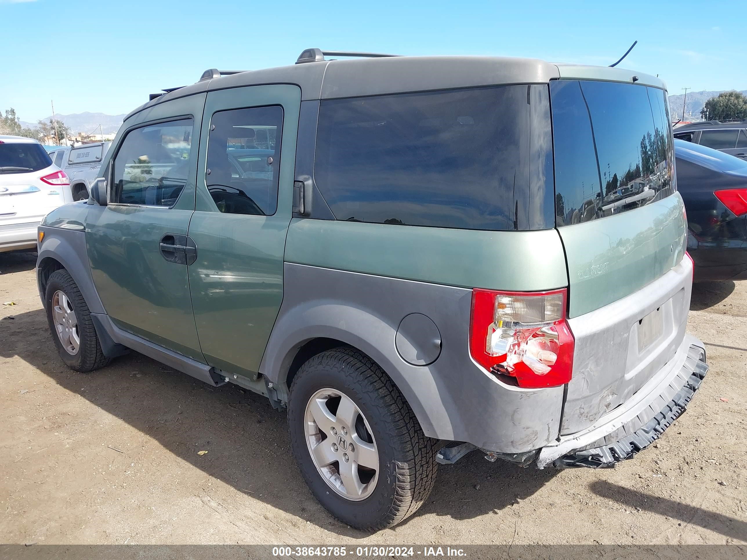 Photo 2 VIN: 5J6YH28583L004107 - HONDA ELEMENT 