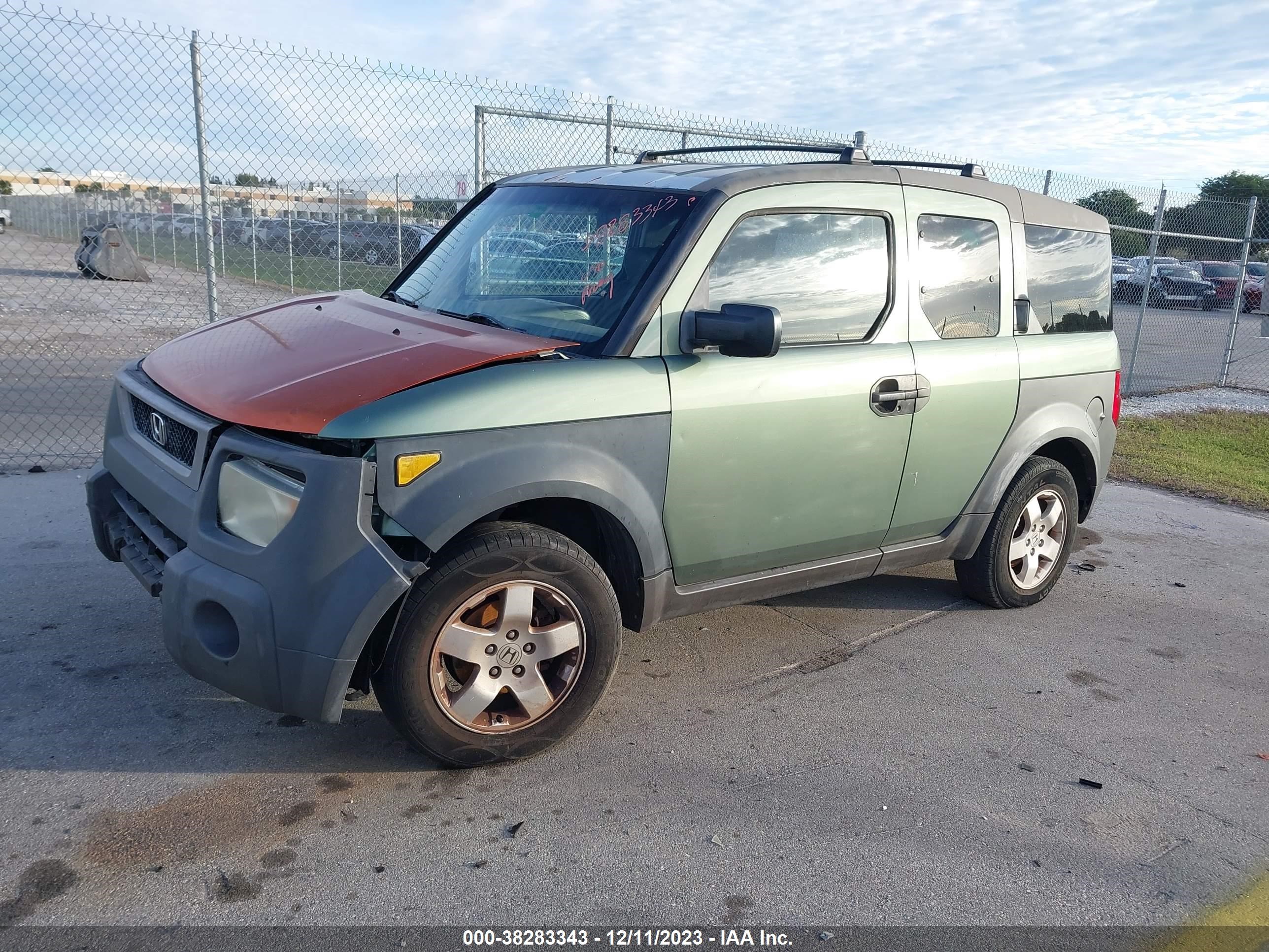 Photo 1 VIN: 5J6YH28583L041741 - HONDA ELEMENT 