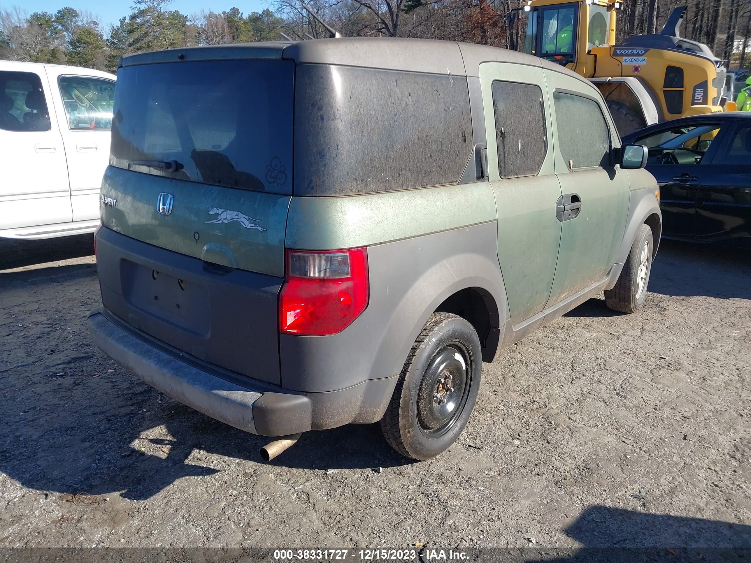 Photo 3 VIN: 5J6YH28594L039398 - HONDA ELEMENT 