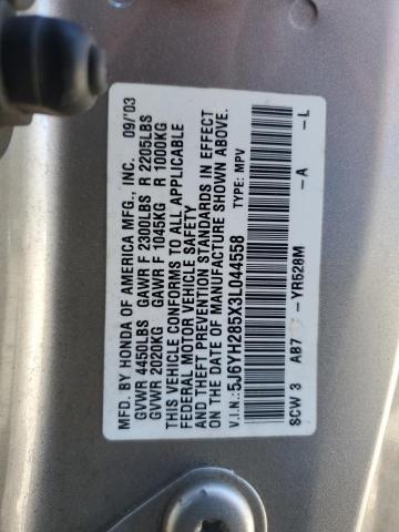 Photo 12 VIN: 5J6YH285X3L044558 - HONDA ELEMENT 