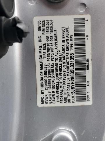 Photo 11 VIN: 5J6YH28635L031355 - HONDA ELEMENT 