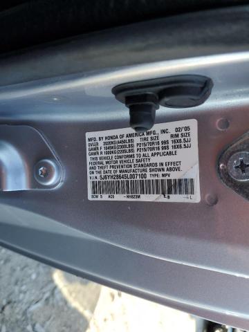 Photo 12 VIN: 5J6YH28645L007100 - HONDA ELEMENT 