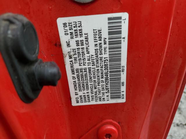 Photo 11 VIN: 5J6YH28646L008751 - HONDA ELEMENT EX 