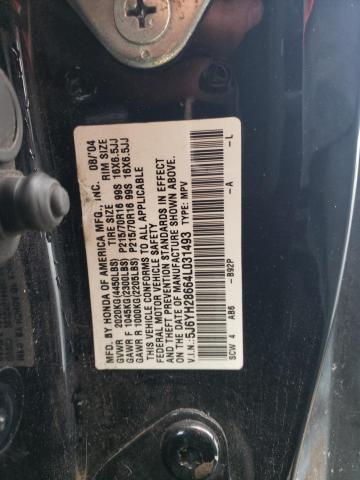 Photo 11 VIN: 5J6YH28664L031493 - HONDA ELEMENT 