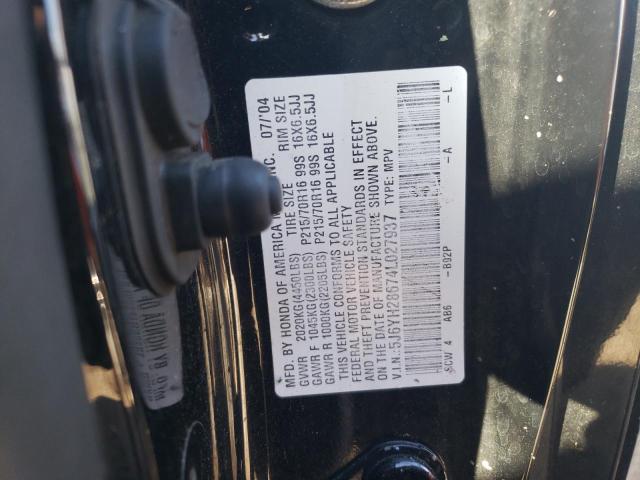 Photo 12 VIN: 5J6YH28674L027937 - HONDA ELEMENT 