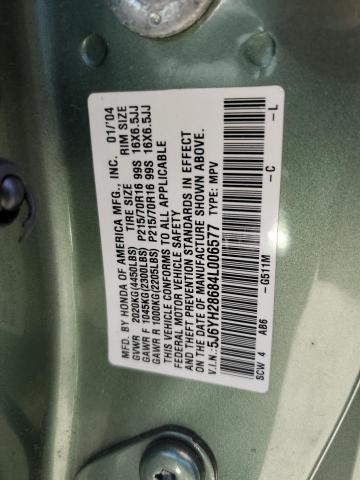 Photo 12 VIN: 5J6YH28684L006577 - HONDA ELEMENT EX 