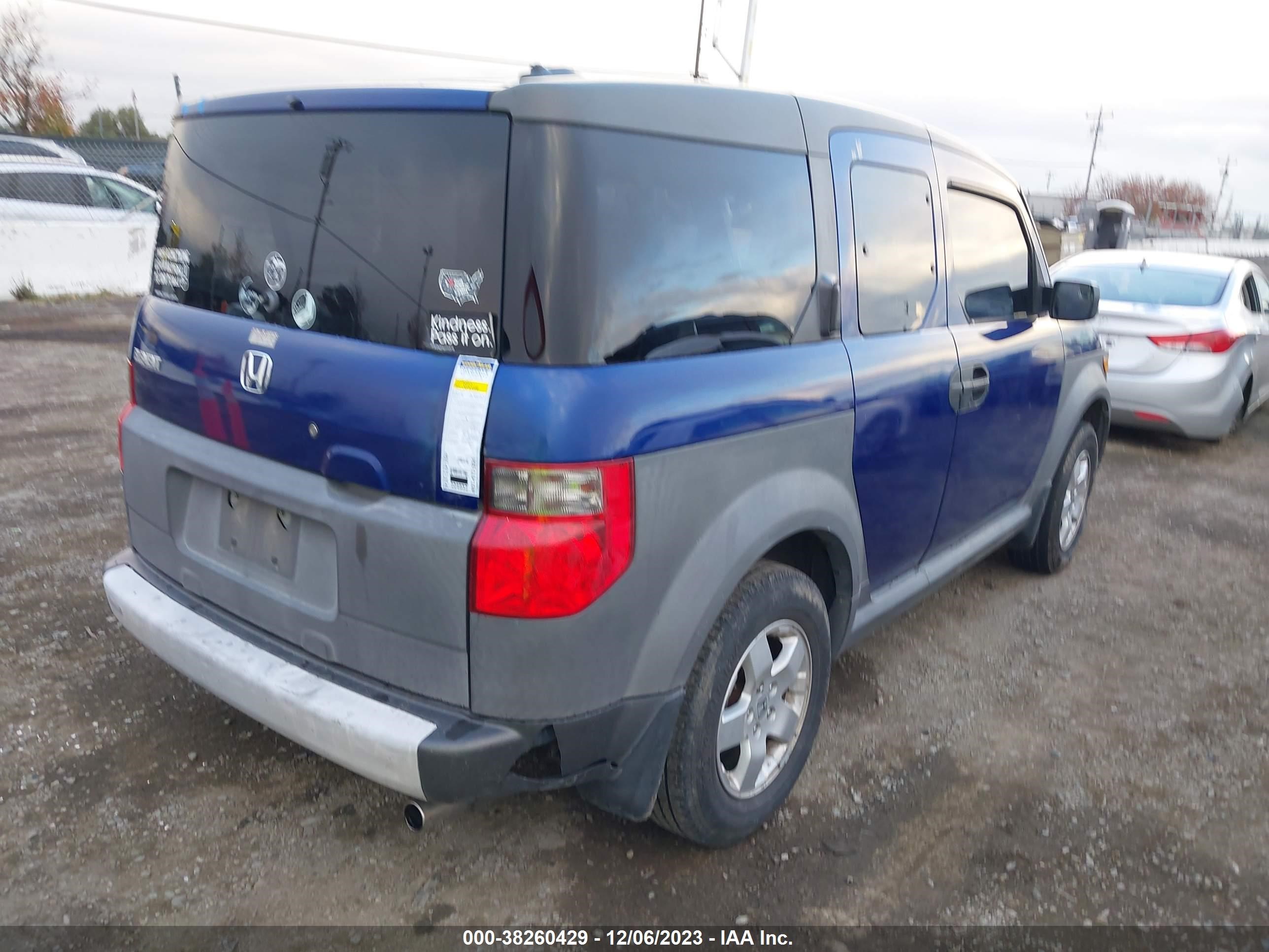 Photo 3 VIN: 5J6YH286X5L023625 - HONDA ELEMENT 