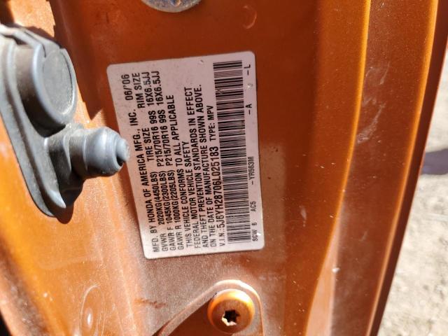 Photo 11 VIN: 5J6YH28706L025183 - HONDA ELEMENT 