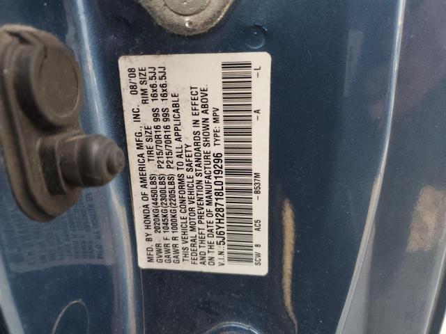 Photo 12 VIN: 5J6YH28718L019296 - HONDA ELEMENT 