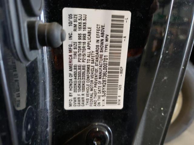 Photo 11 VIN: 5J6YH28736L000701 - HONDA ELEMENT EX 