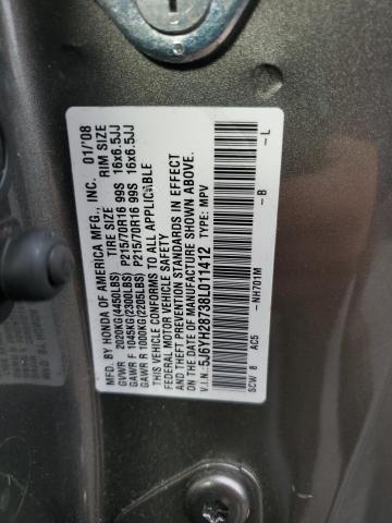 Photo 12 VIN: 5J6YH28738L011412 - HONDA ELEMENT EX 