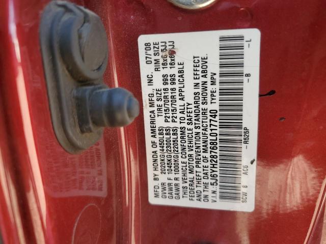 Photo 11 VIN: 5J6YH28768L017740 - HONDA ELEMENT EX 