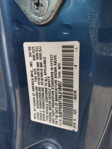 Photo 12 VIN: 5J6YH28776L018957 - HONDA ELEMENT 