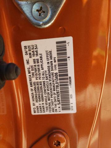 Photo 12 VIN: 5J6YH28778L013406 - HONDA ELEMENT 