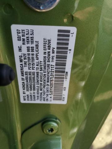 Photo 11 VIN: 5J6YH28787L012117 - HONDA ELEMENT EX 