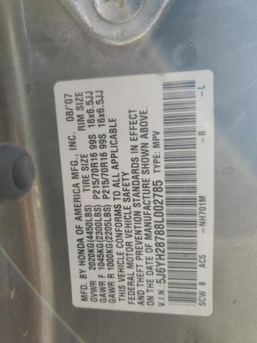 Photo 12 VIN: 5J6YH28788L002785 - HONDA ELEMENT EX 